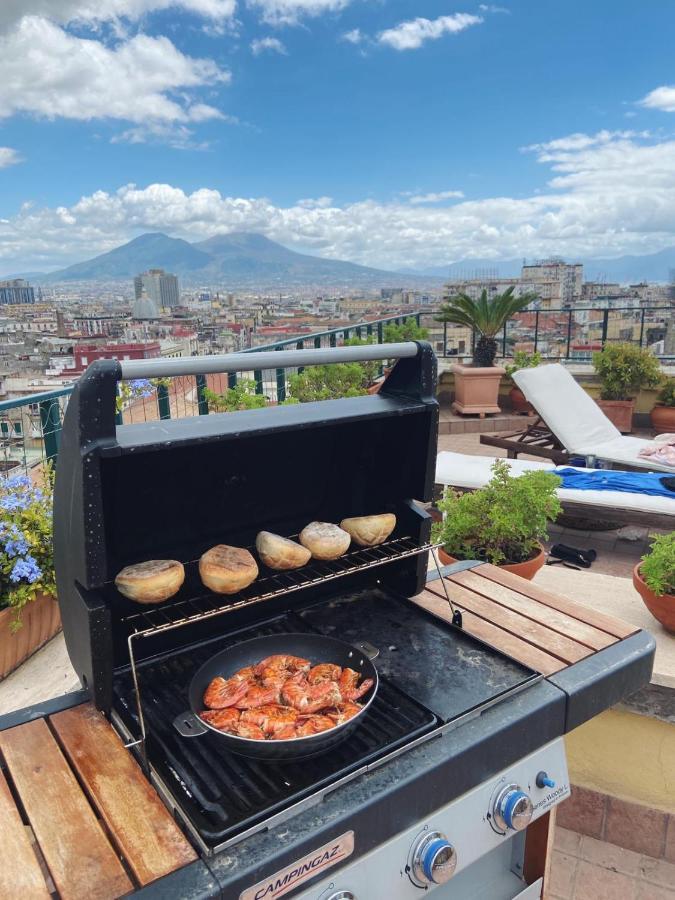 A Wonderful Penthouse In Naples Apartment Luaran gambar